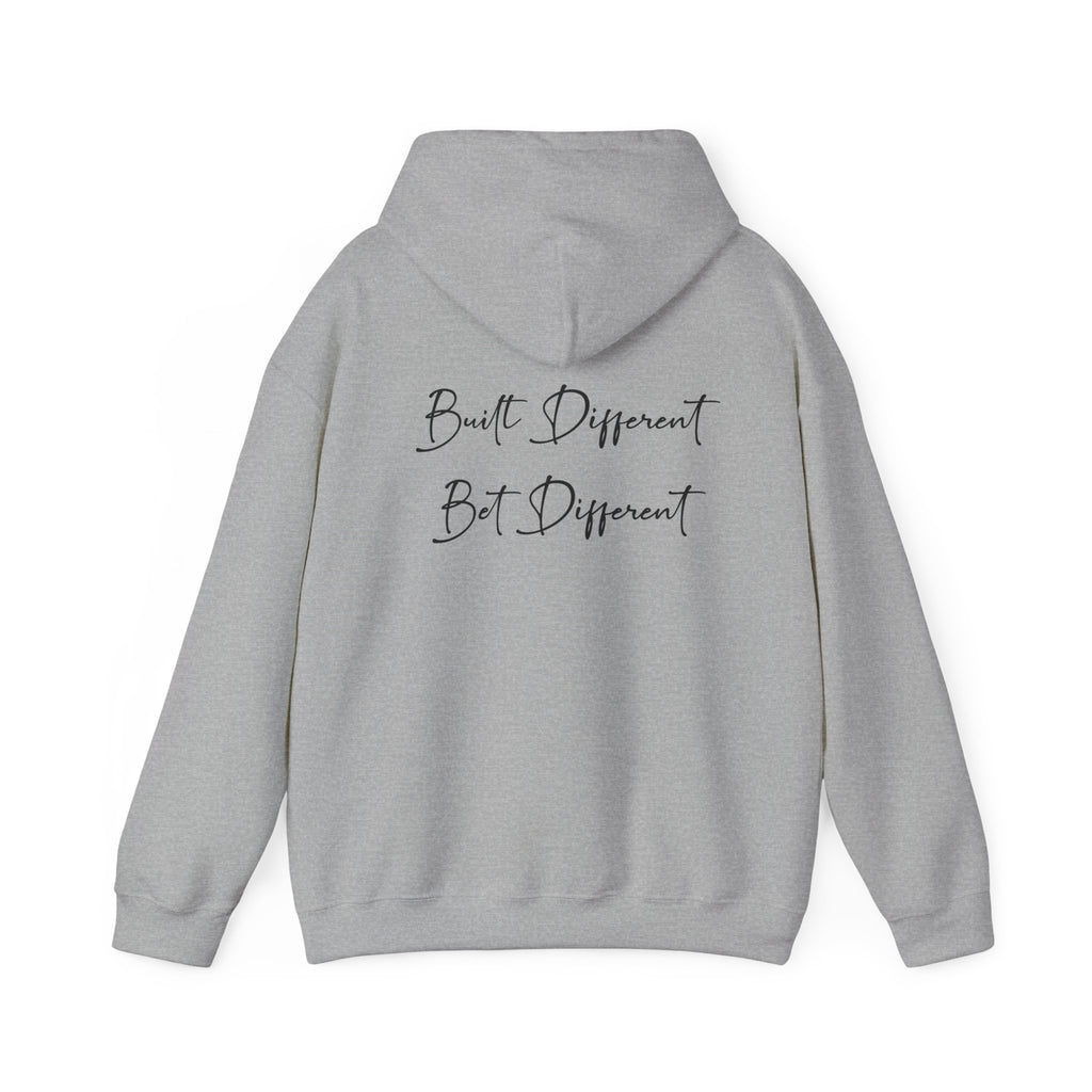 She Got Game Hoodie – "Built Different, Bet Different" Motivational Pullover