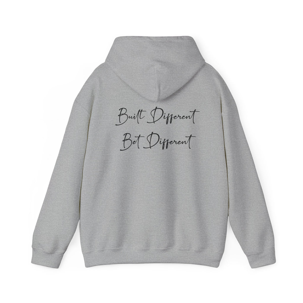 She Got Game Hoodie – "Built Different, Bet Different" Motivational Pullover