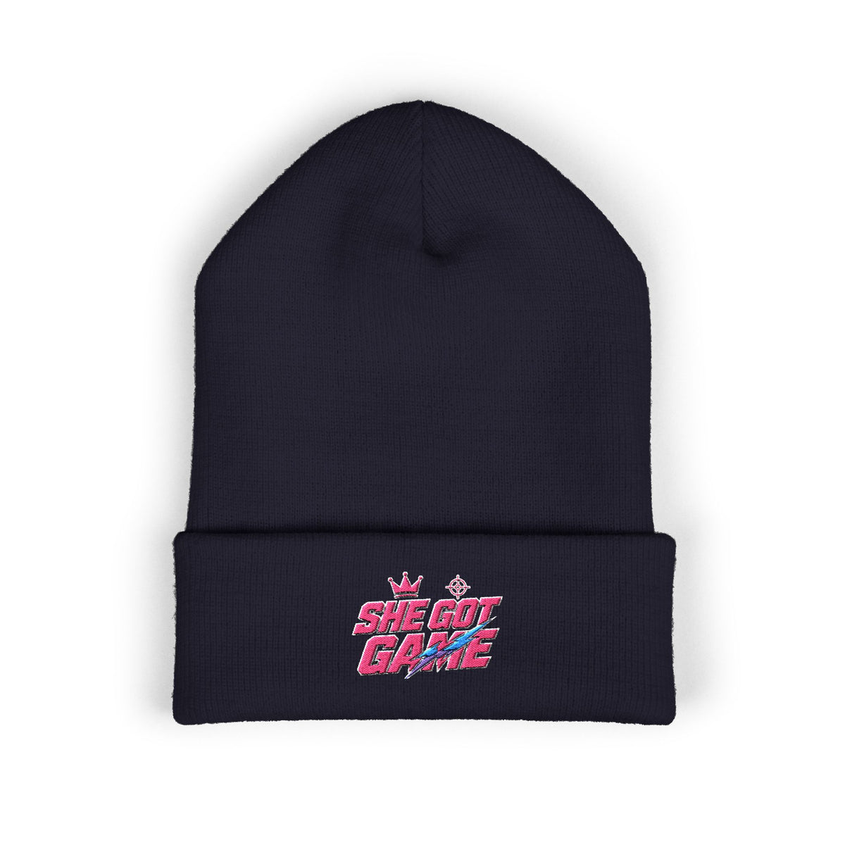 She Got Game Embroidered Beanie