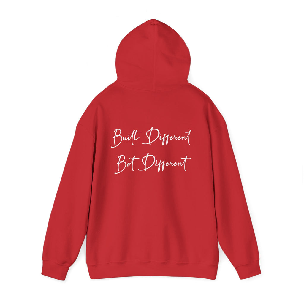 She Got Game Hoodie — "Built Different, Bet Different" Script Hoodie
