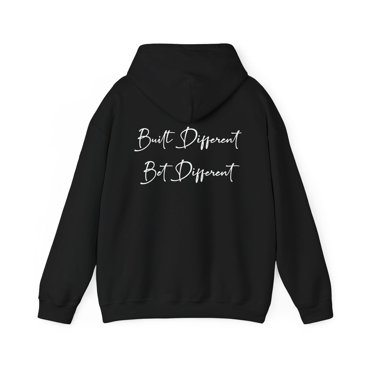She Got Game Hoodie — "Built Different, Bet Different" Script Hoodie