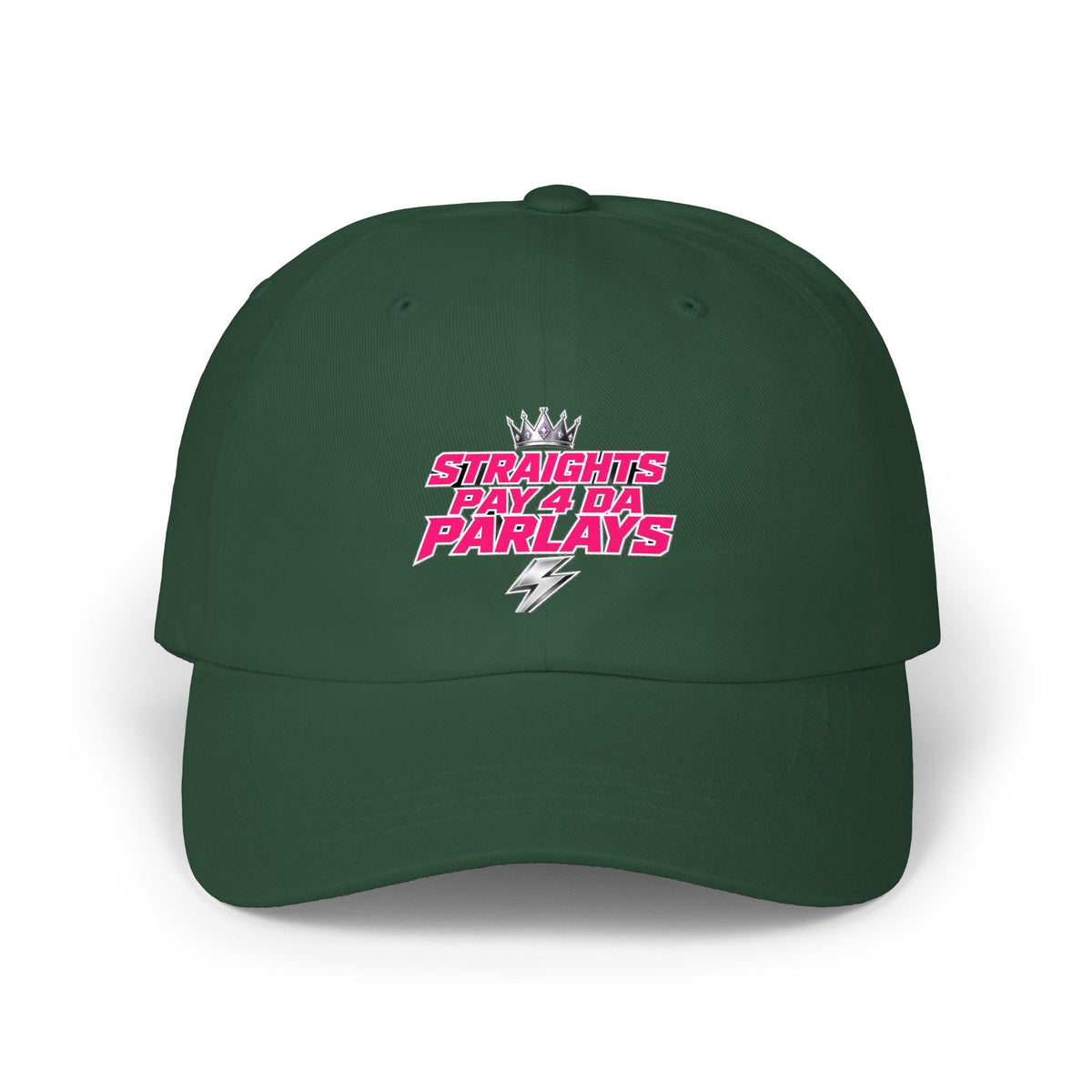 Dad Cap - "Straights Pay 4 Da Parlays" Embroidered Sports Betting Hat