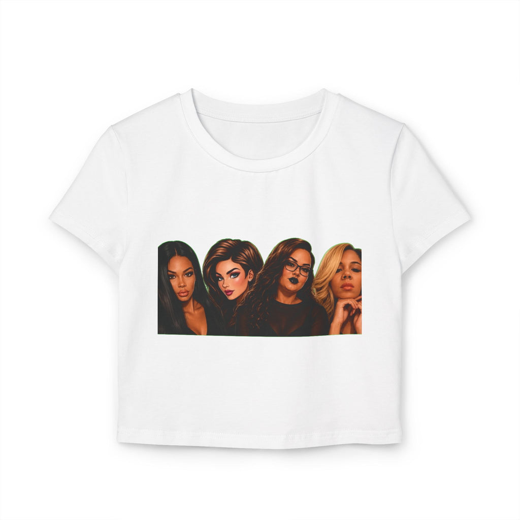 S.G.G. Crop Tee — Iconic Ladies of She Got Game