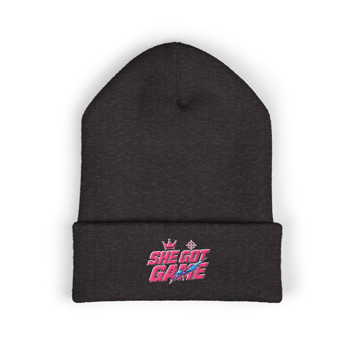 She Got Game Embroidered Beanie