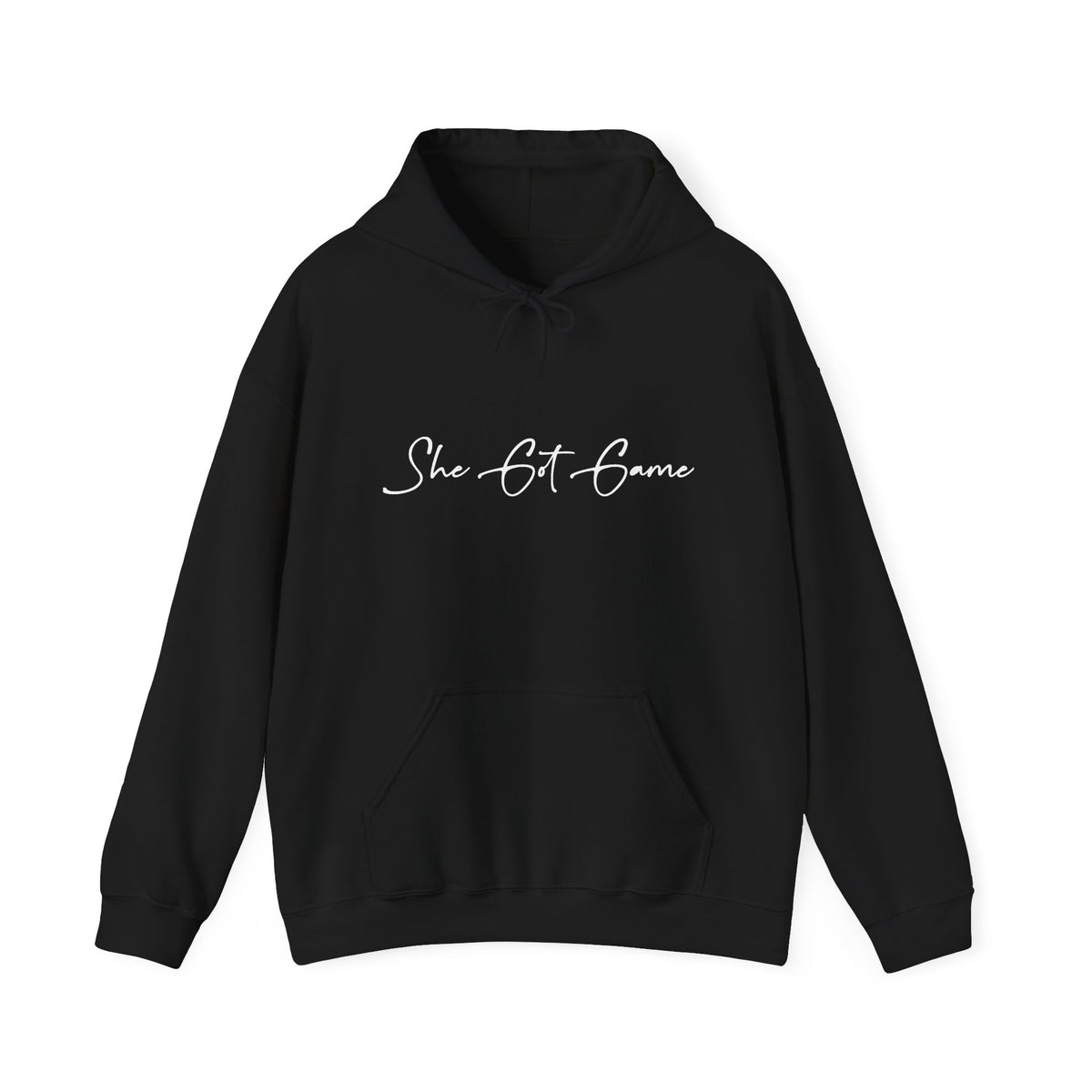 She Got Game Hoodie — "Built Different, Bet Different" Script Hoodie