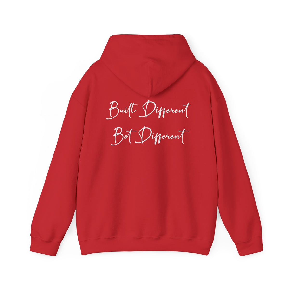 She Got Game Hoodie — "Built Different, Bet Different" Script Hoodie
