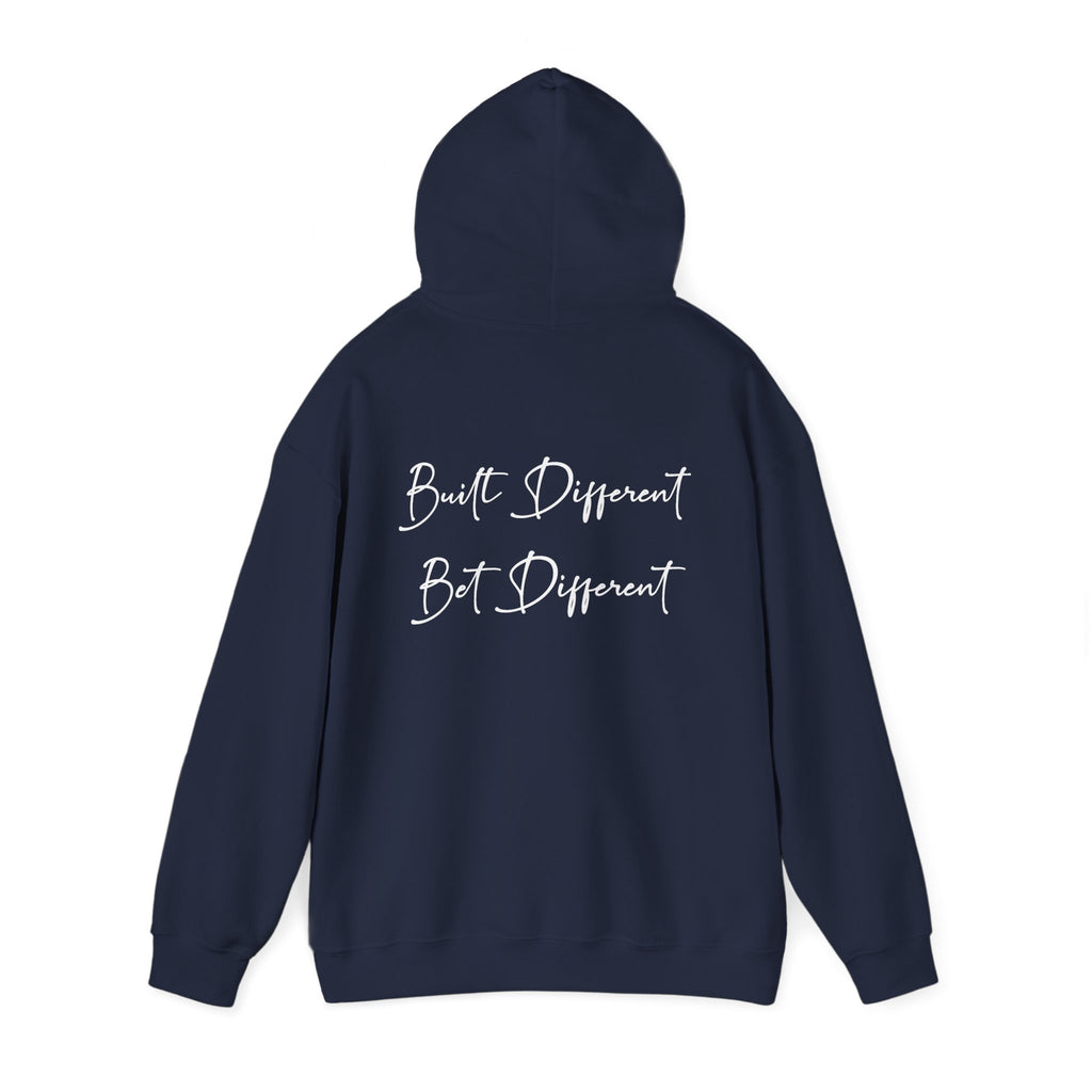 She Got Game Hoodie — "Built Different, Bet Different" Script Hoodie