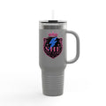 40oz Insulated Travel Mug — “She Got Game” Lightning Crest