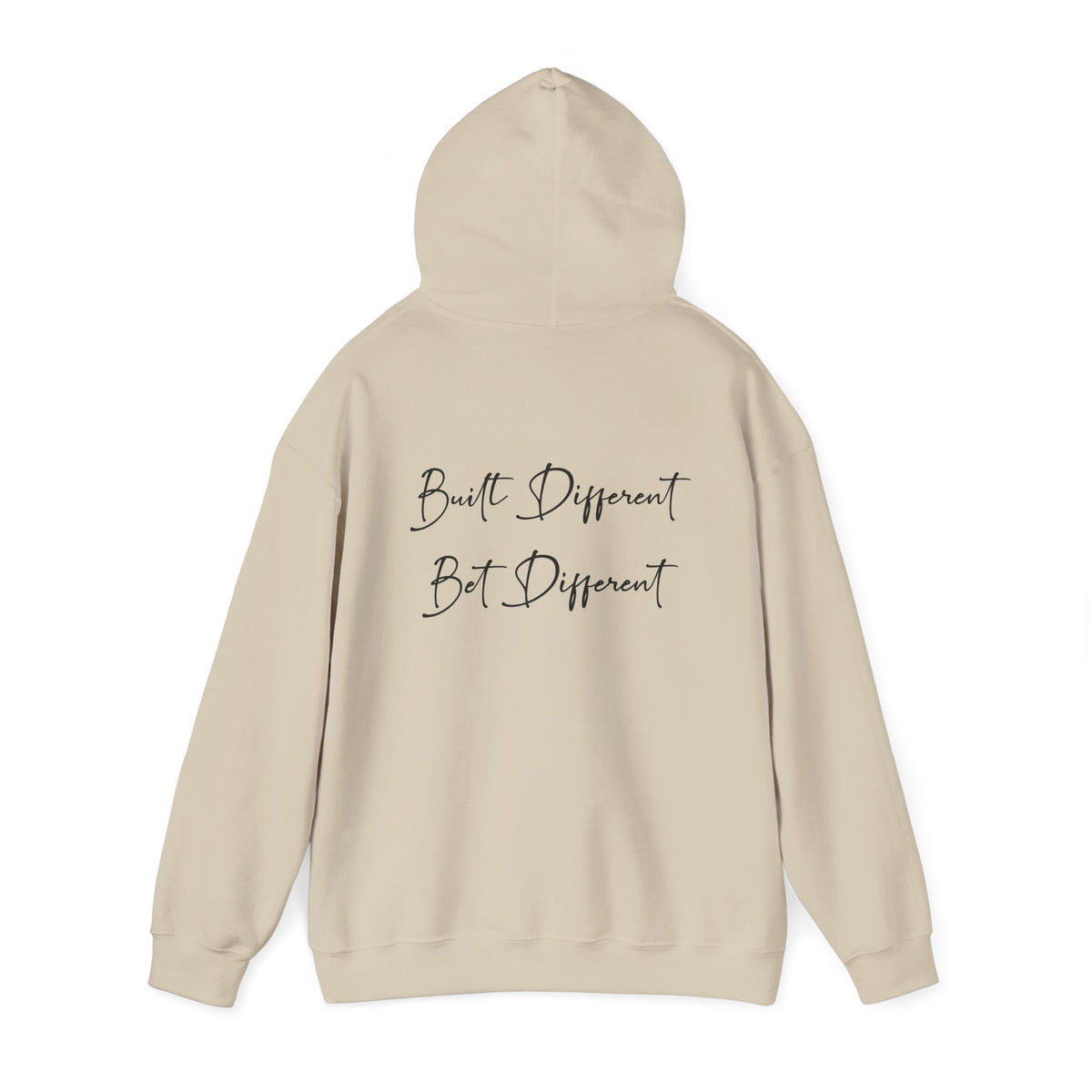 She Got Game Hoodie – "Built Different, Bet Different" Motivational Pullover