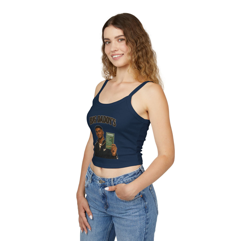 Big Daddy's Crop Tank — Women's Spaghetti Strap S.G.G. Tank Top