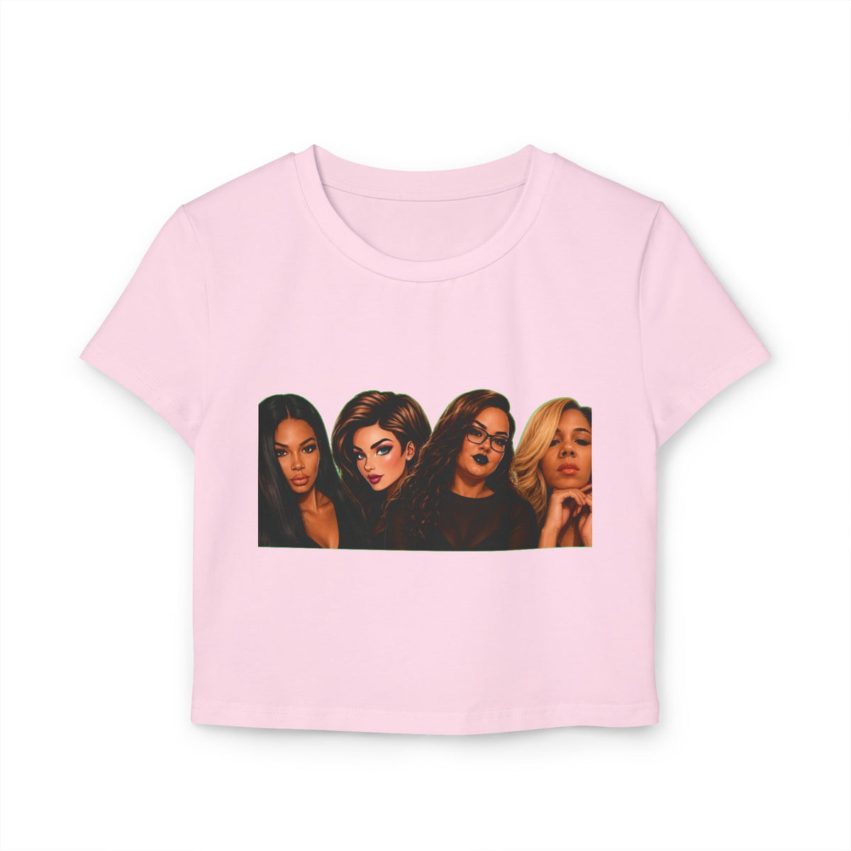 S.G.G. Crop Tee — Iconic Ladies of She Got Game