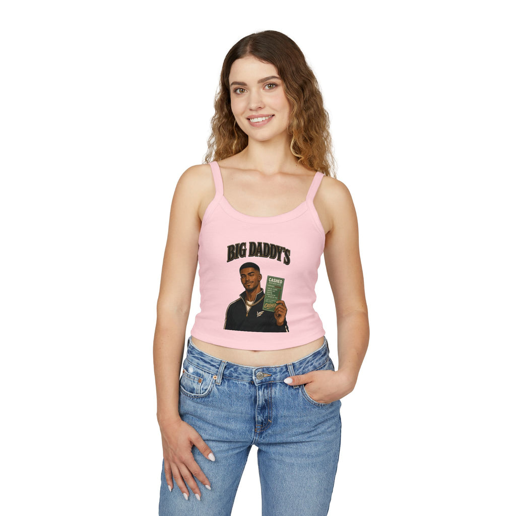 Big Daddy's Crop Tank — Women's Spaghetti Strap S.G.G. Tank Top