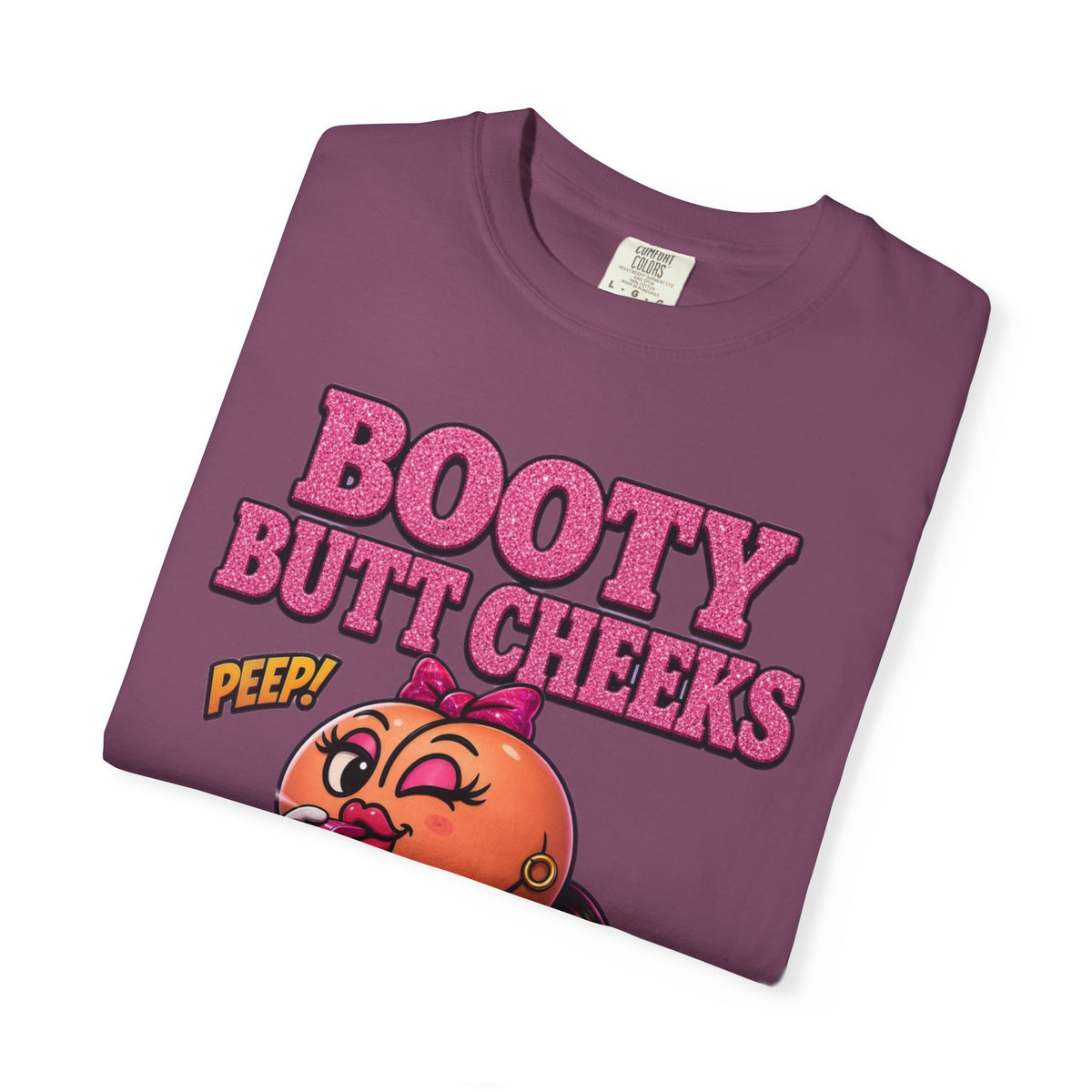 Booty Butt Cheeks Graphic T-Shirt