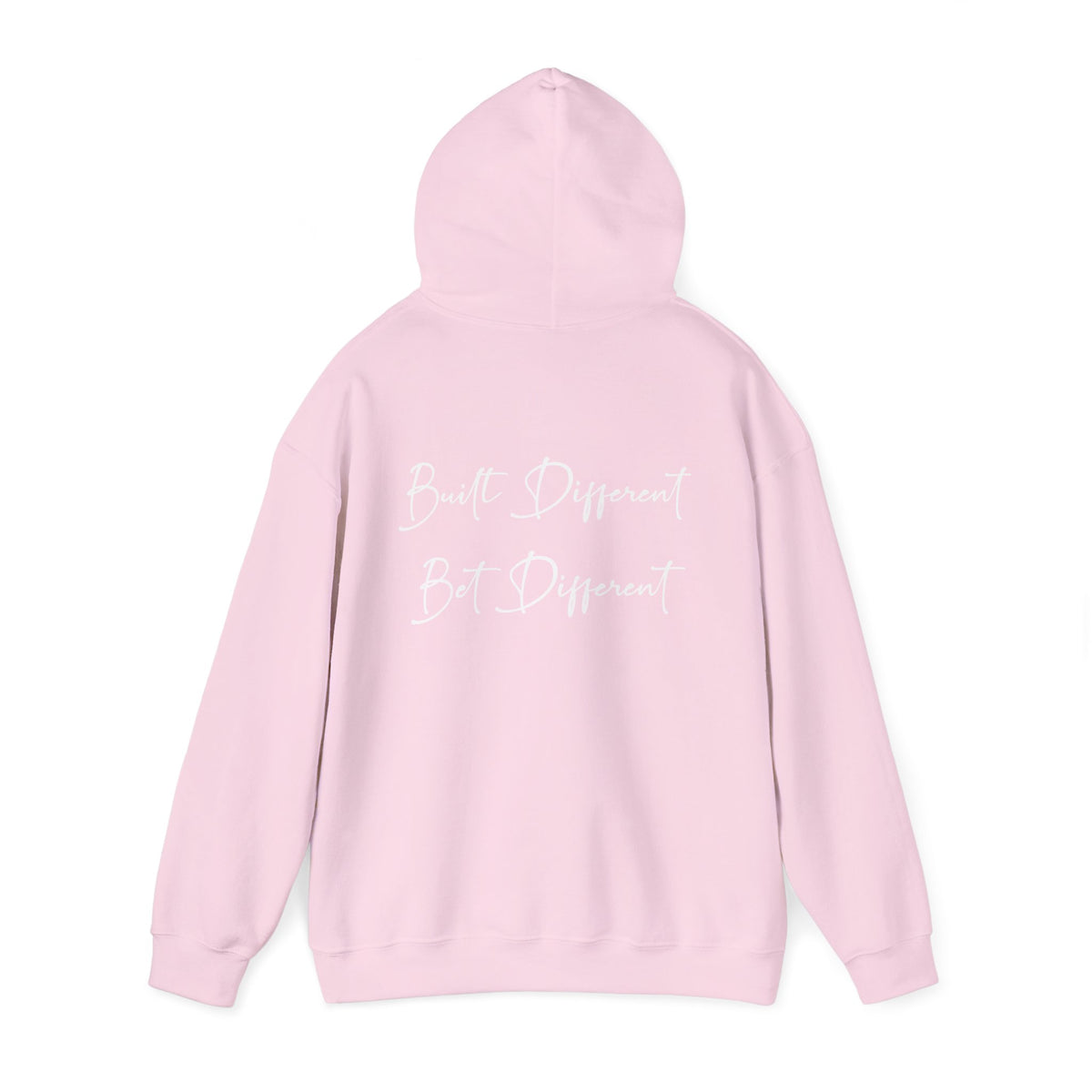 She Got Game Hoodie — "Built Different, Bet Different" Script Hoodie