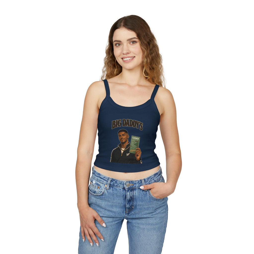 Big Daddy's Crop Tank — Women's Spaghetti Strap S.G.G. Tank Top