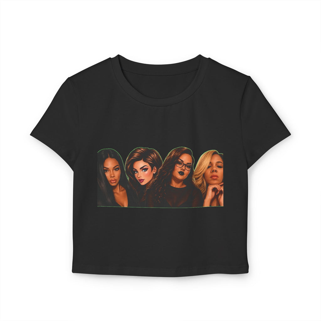 S.G.G. Crop Tee — Iconic Ladies of She Got Game